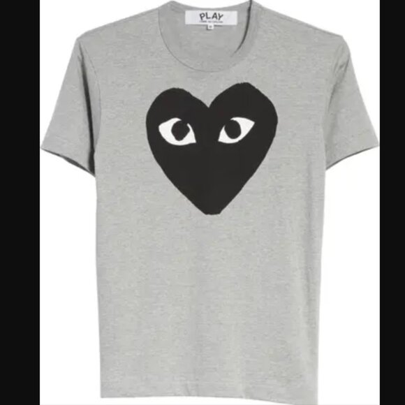 Comme des Garcons Other - COMME des Garcons PLAY Gray T-Shirt Men's M